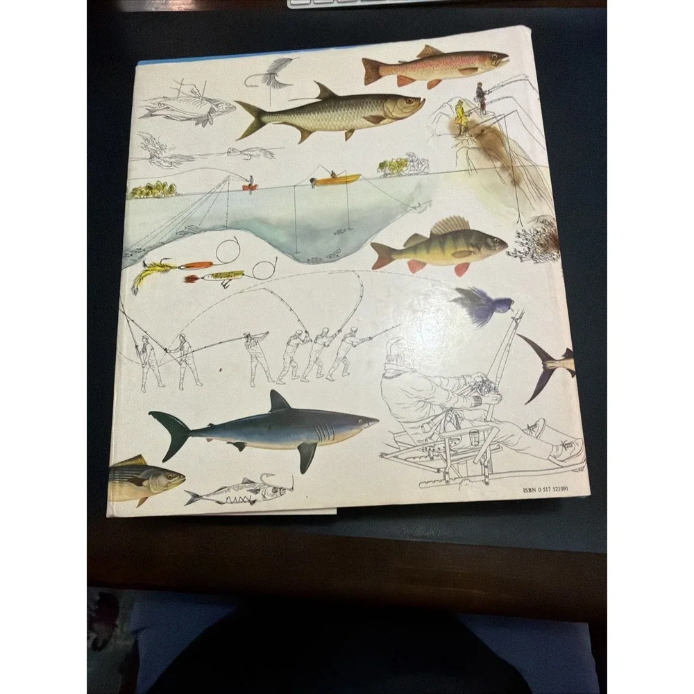 The Lore of Sportfishing by Tryckare & Cagner hardback 2500 illustrations jacke